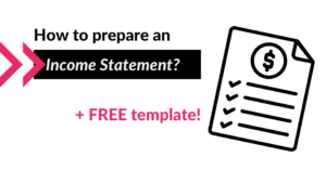 How to Prepare an Income Statement